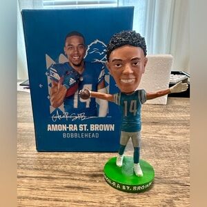 Amon-Ra St. Brown Bobblehead - Detroit Lions